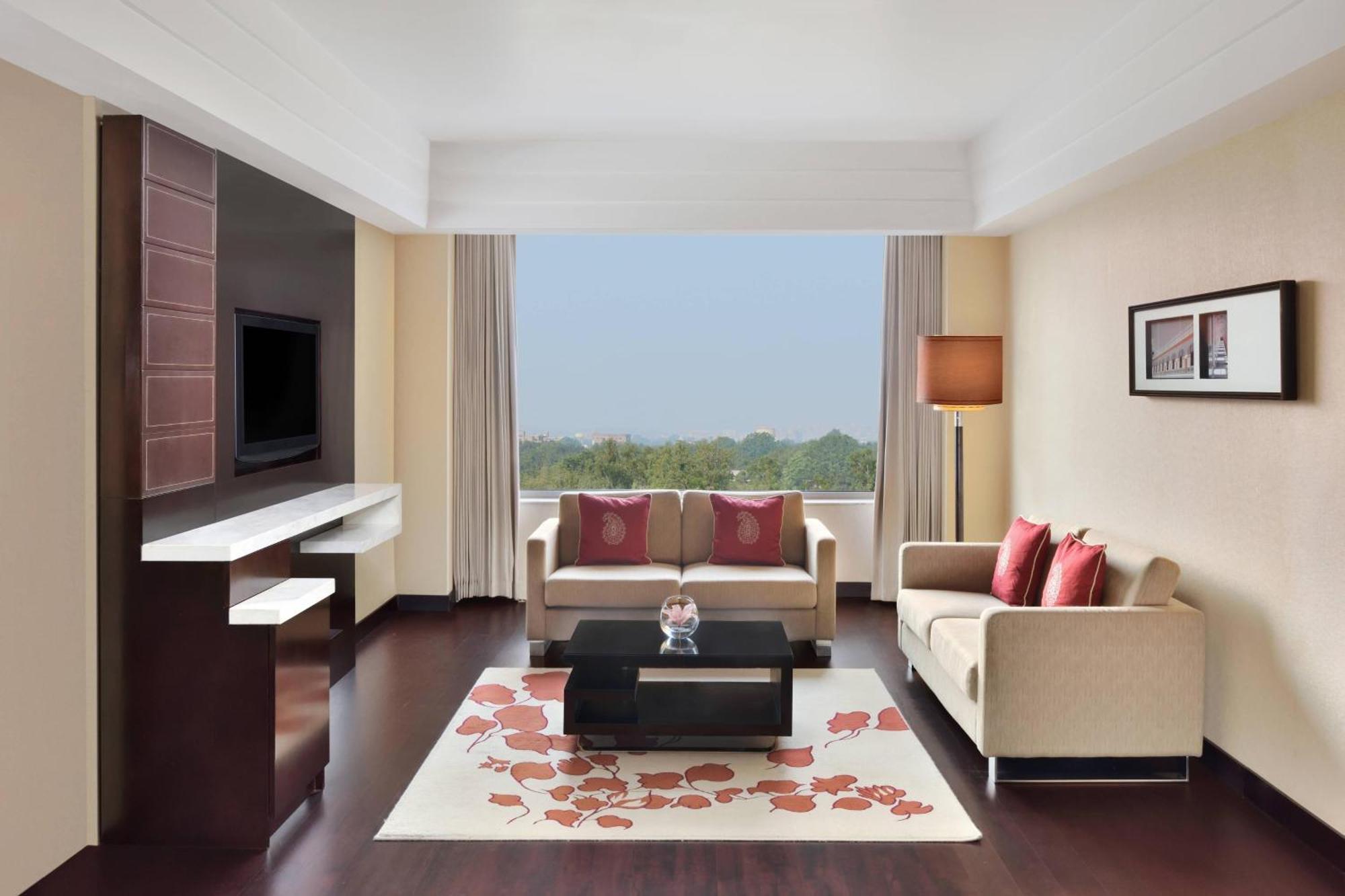 Jaipur Marriott Hotel מראה חיצוני תמונה Living room